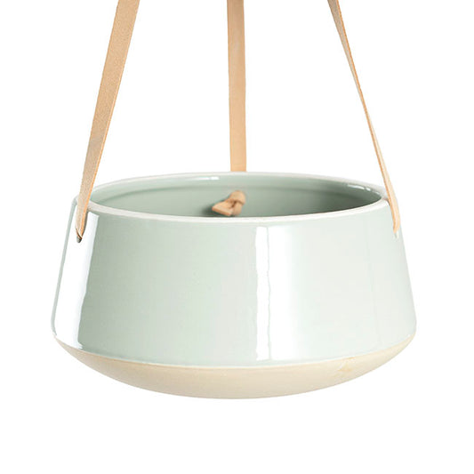 dolomite hanging planter sage, FUN plant pots, gifts for plant lovers, gifts for gardeners, funny plant pots, novelty plant pots, indoor plant pot,garden pots in Brisbane, plant pots Brisbane, plant pots near me, indoor planter pot, pot planter, indoor plant pots Brisbane, interesting plant pot, koch and co