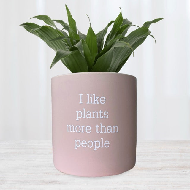 more than one plant in a pot I like plants more than people' Planter – Mad Plant Ladies