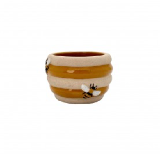 cute small bee planter for small indoor pant or succulent