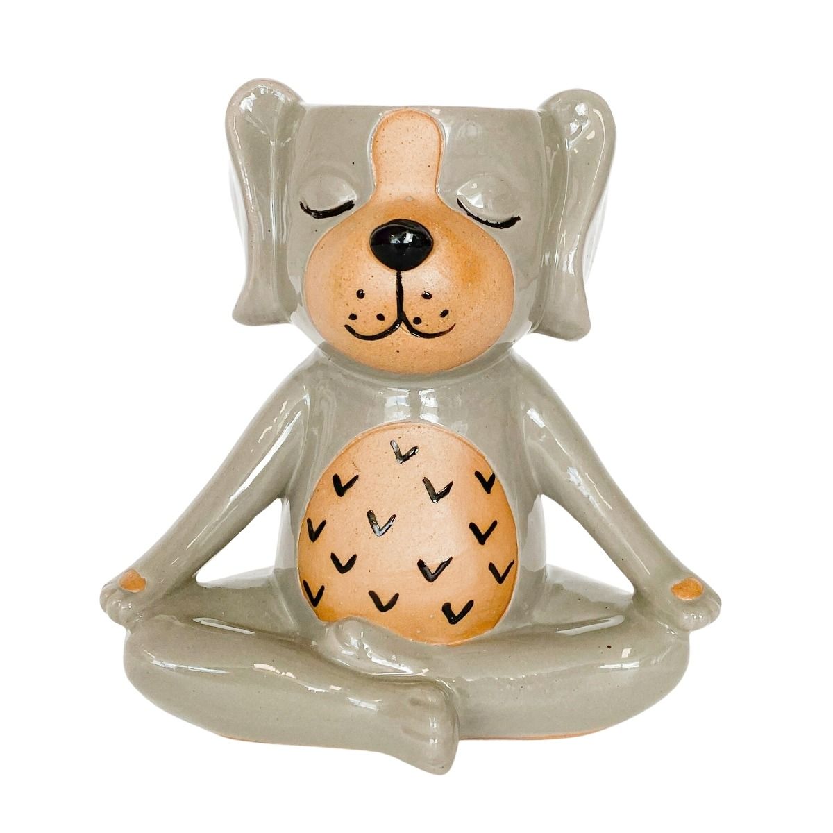 Yoga Puppy Planter