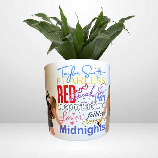 Taylor Swift albums Planter