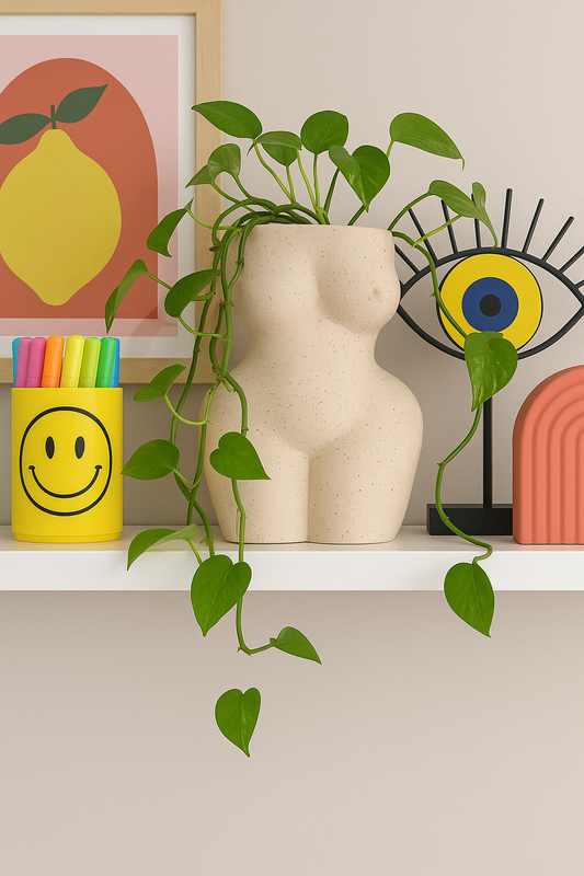 Curvyyy Female Body Vase