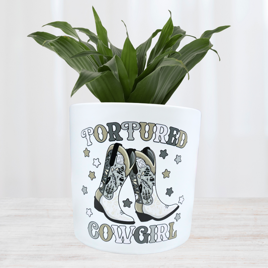 'Tortured Cowgirl' Swiftie Planter