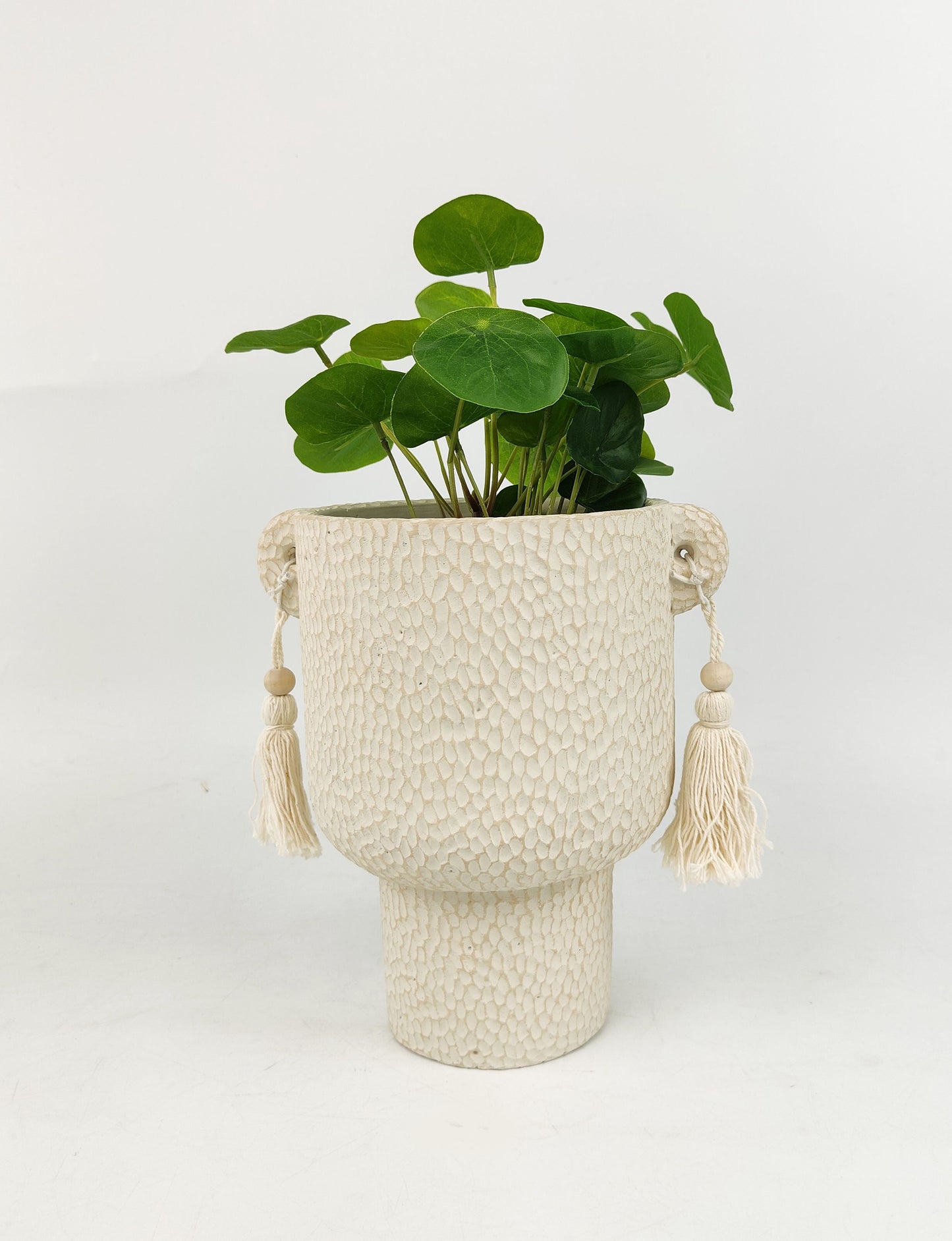 Large Kinsley Planter Cream