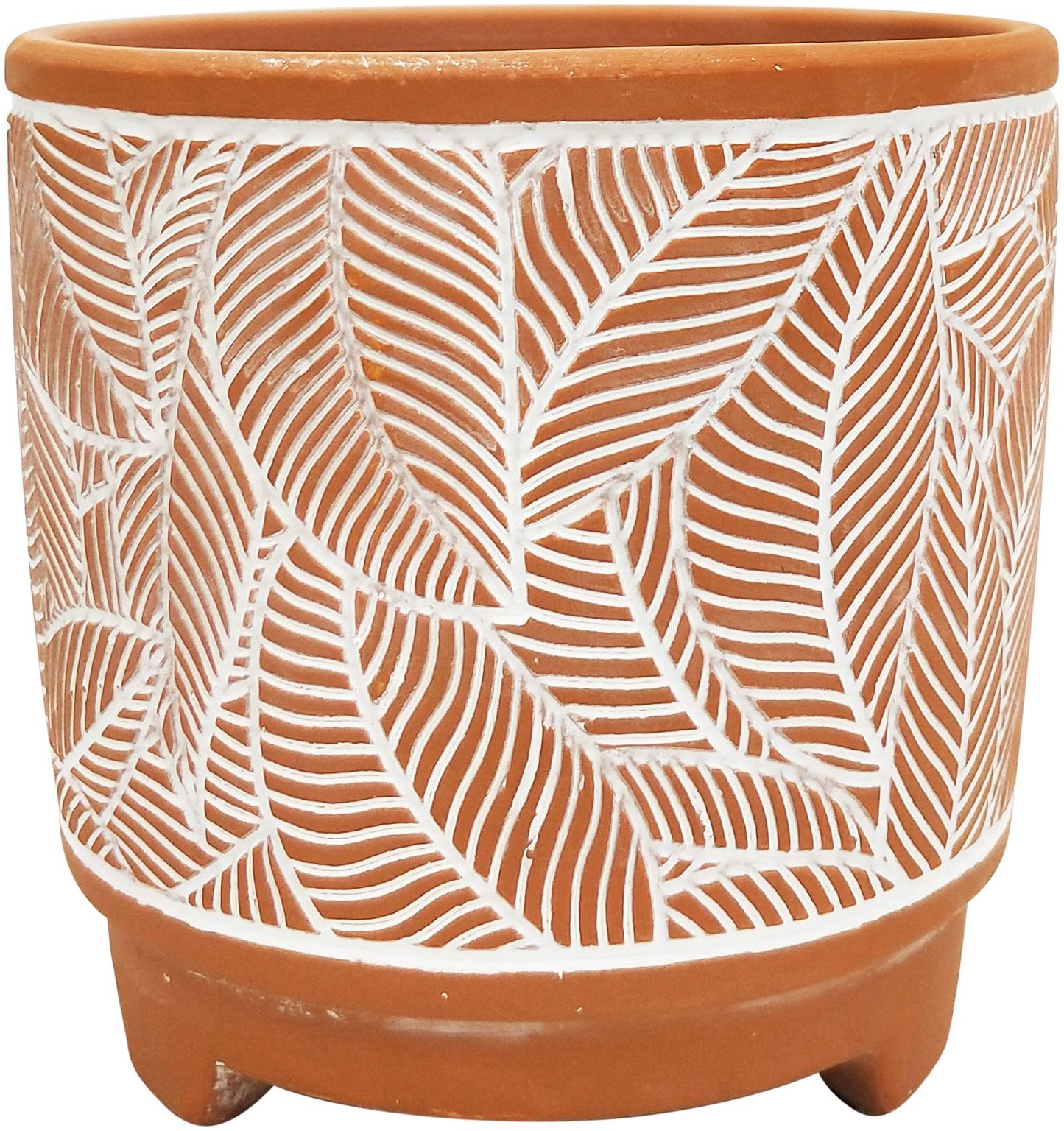 *SALE* Corby Leaf Planter Terracotta