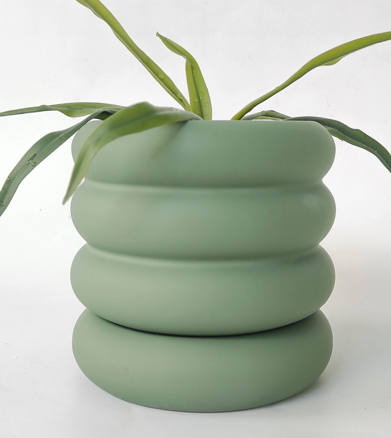 indoor plant pots, animal plant pots, indoor plant pots, brisbane indoor plants, Brisbane plant pots, sage green planter, beehive planter, naomi ring planter, urban products