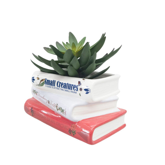 *NEW* Book Stack Planter