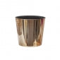 *SALE* Flora Chrome Pot Rose Gold -  made from recycled plastic