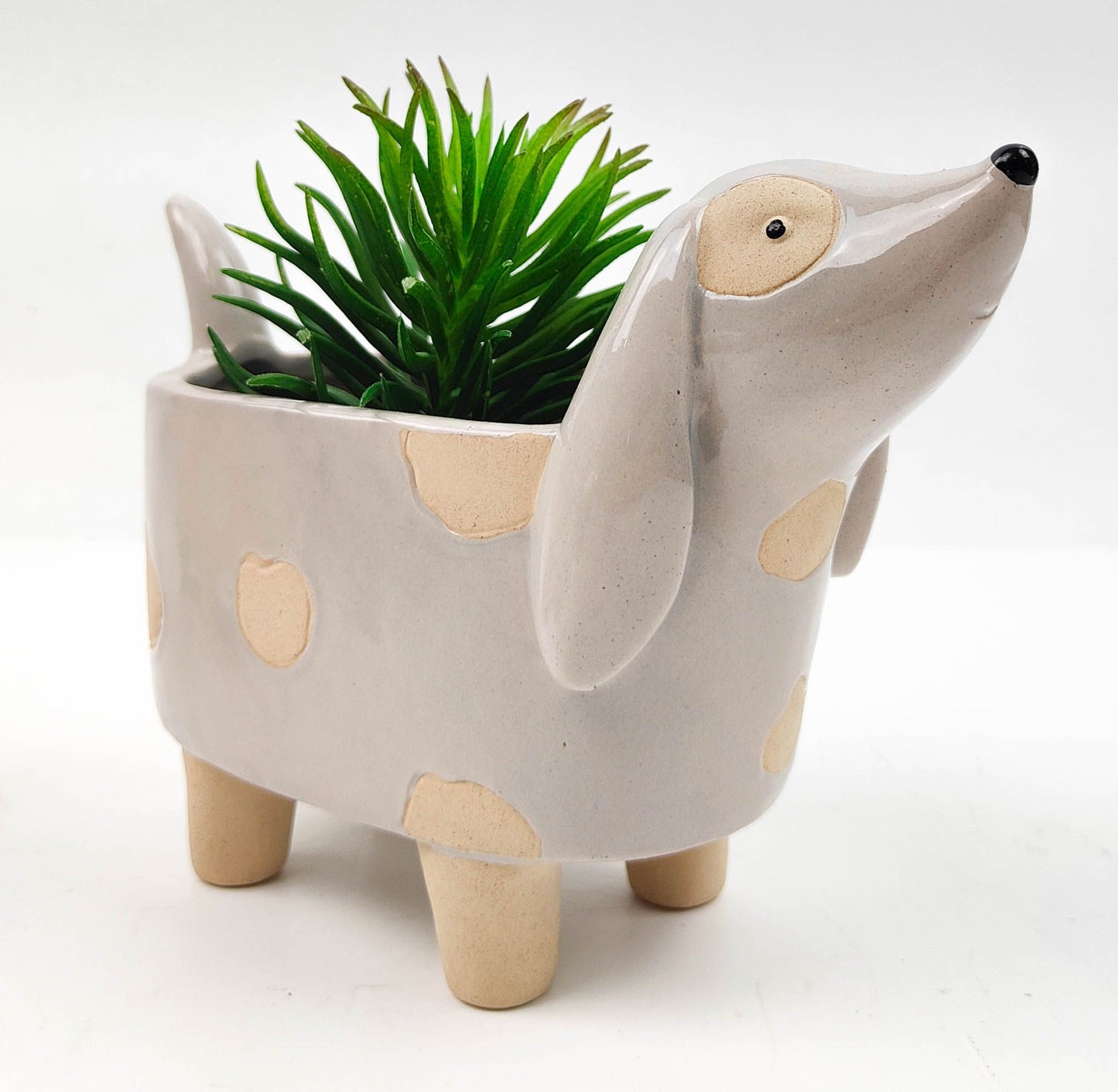 Dog Planter Grey