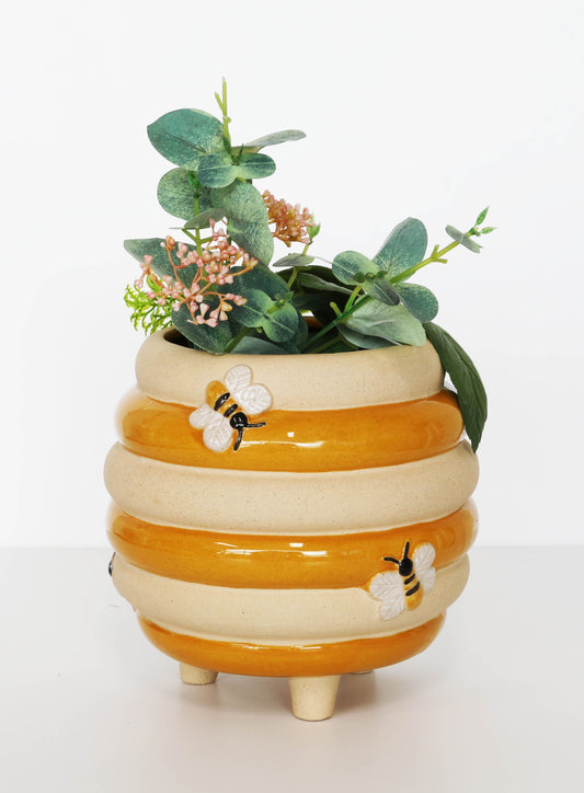 Beehive Planter Honeycomb
